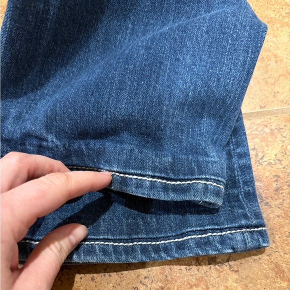 Miss Me Women’s Boot Cut Low Rise Jeans Sz 30 Embellished Flap Pocket Cowgirl - Picture 13 of 14